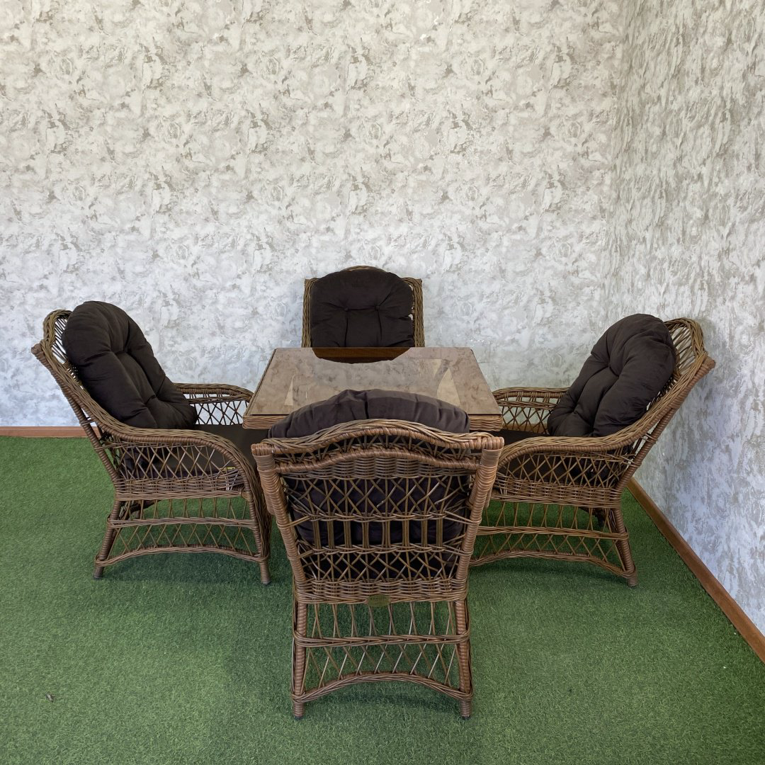 Комплект Samruk Mebel MADR042027 90х90см коричневый купить,NaN