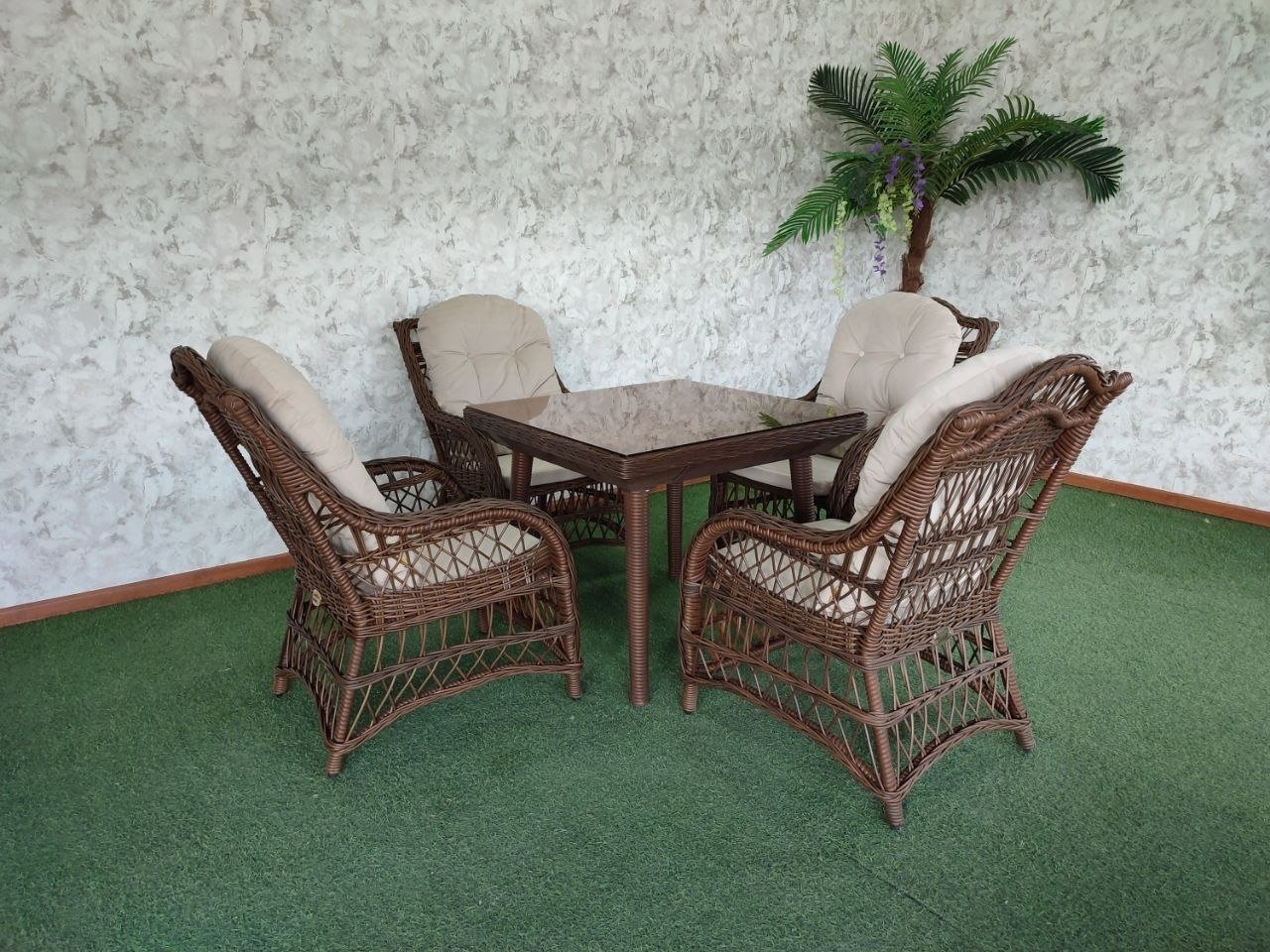 Комплект Samruk Mebel MADO042023 90х90см коричневый купить,NaN