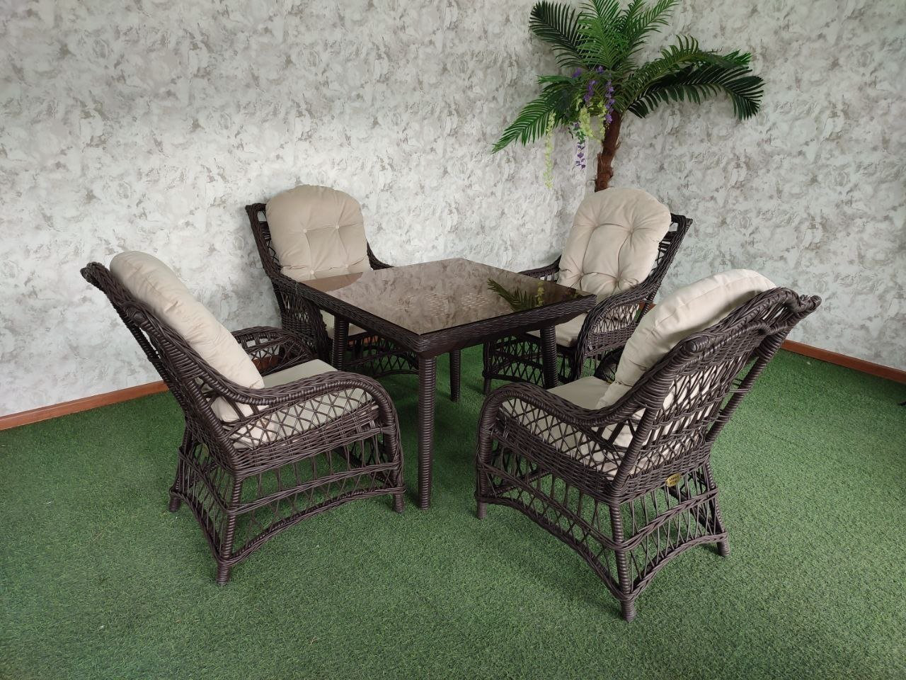 Комплект Samruk Mebel MADE042023 90х90см коричневый купить,NaN