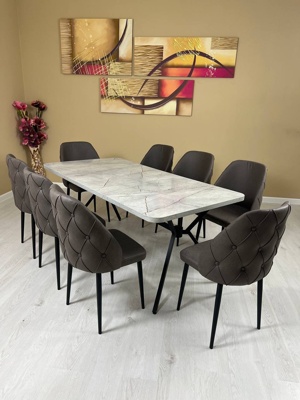 Комплект Kadi BZA-01621 180х90см коричневый купить,NaN
