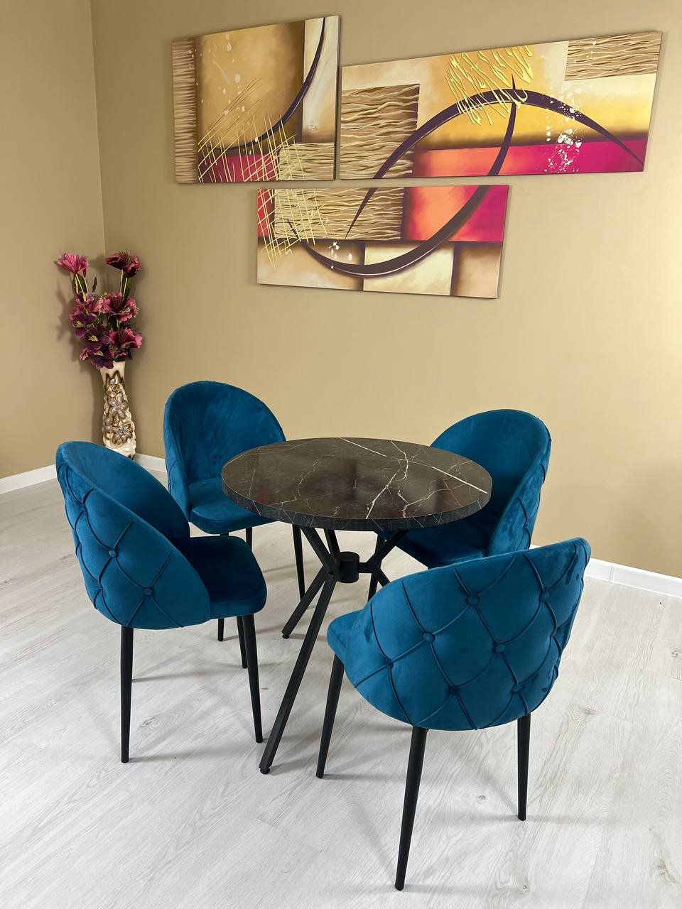 Комплект Sofia 7CH 80х80см синий купить,NaN