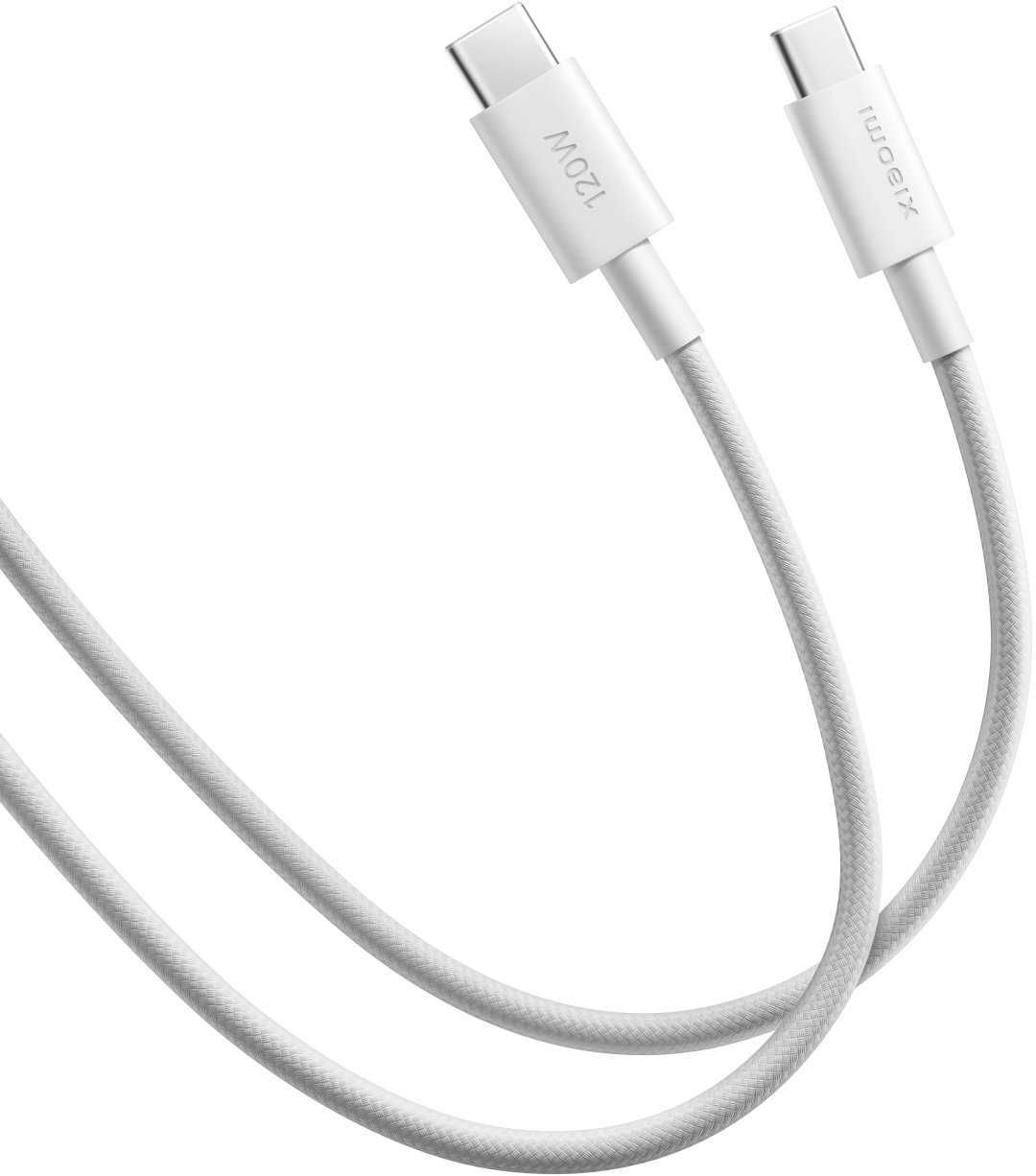 Кабель Xiaomi USB Type-A (F), 1 м, USB-C to USB-C Cable (1m) белый