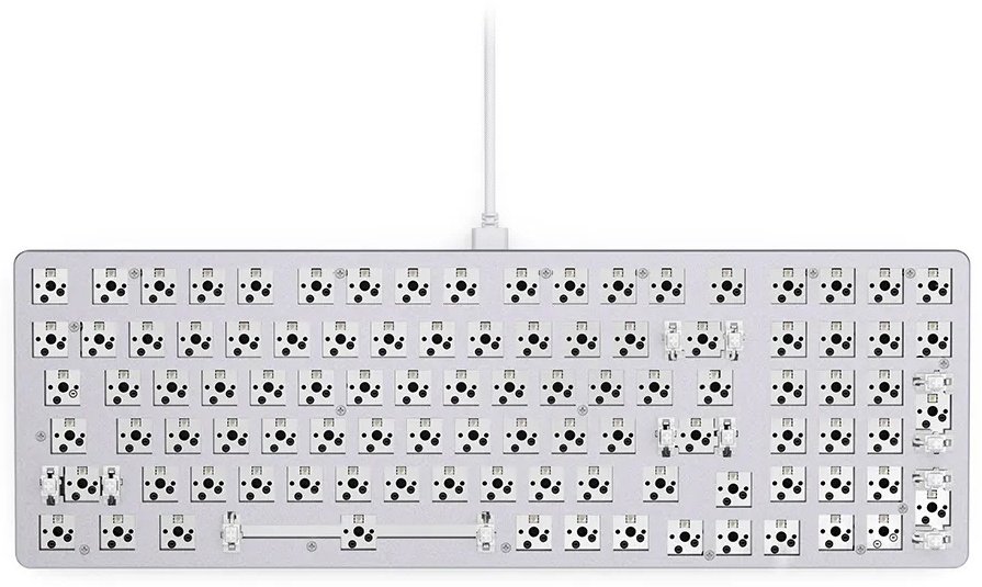 Клавиатура GLORIOUS GLO-GMMK2-96-RGB-W белый - ForteMarket Клавиатура GLORIOUS GLO-GMMK2-96-RGB-W белый купить,37697