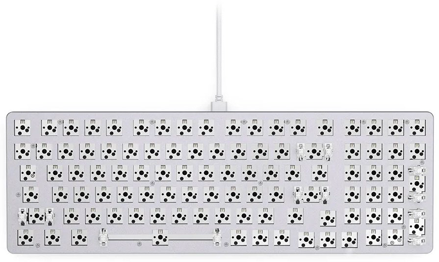 Клавиатура GLORIOUS GLO-GMMK2-96-RGB-W белый - ForteMarket Клавиатура GLORIOUS GLO-GMMK2-96-RGB-W белый купить,37697