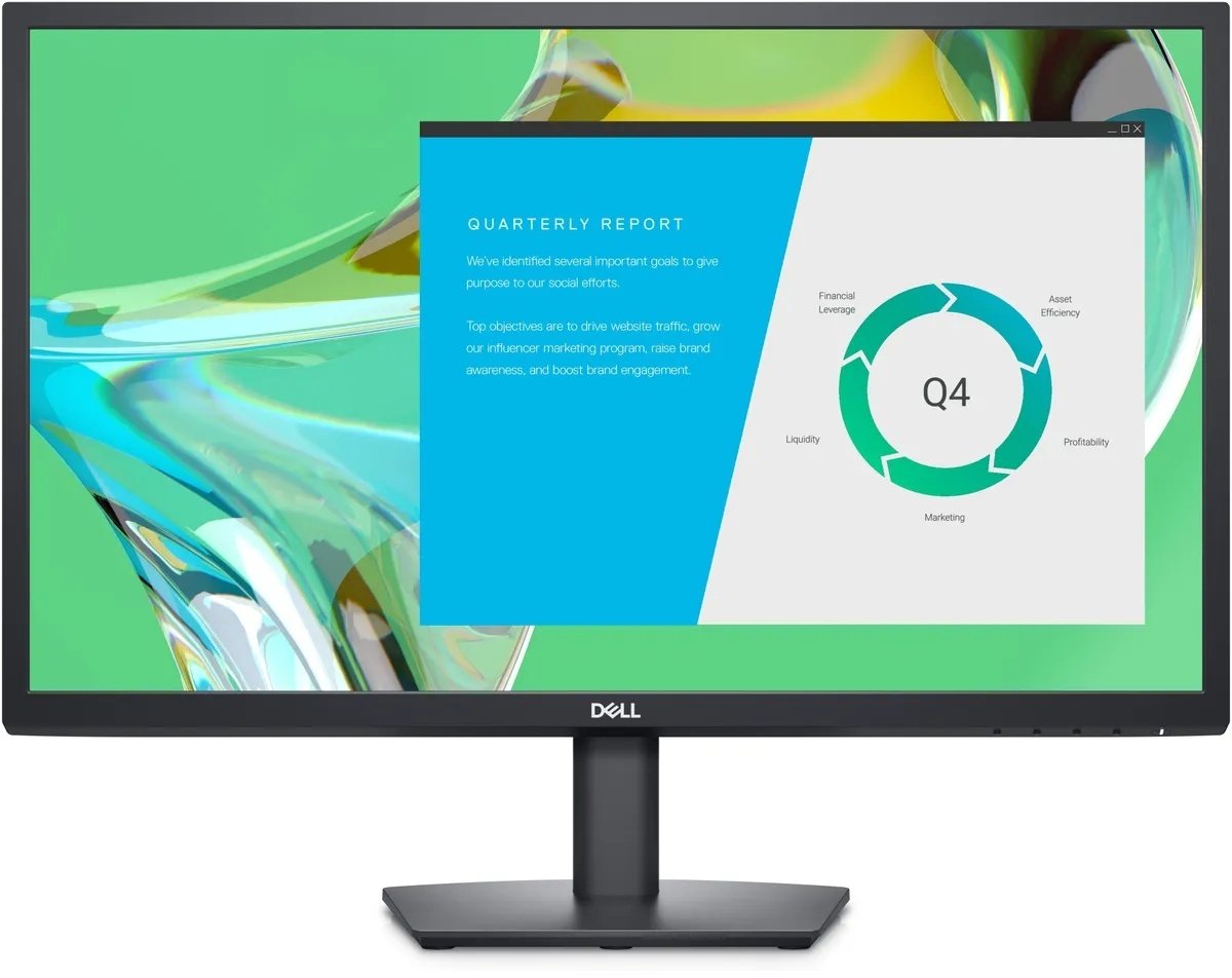Монитор 23.8" DELL 2422-7678 E2422HN черный купить,NaN