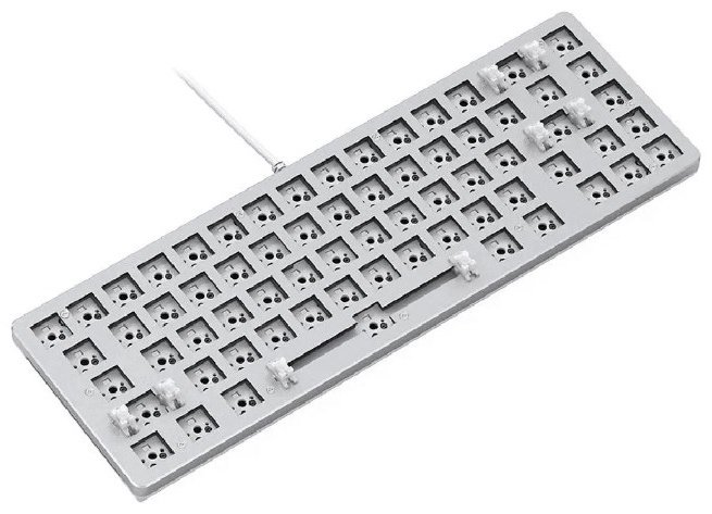 Клавиатура GLORIOUS GMMK2 Compact GLO-GMMK2-65-RGB-W белый