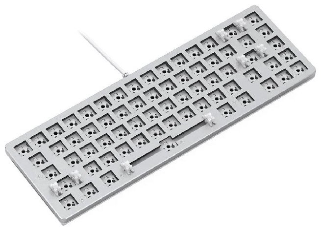 Клавиатура GLORIOUS GMMK2 Compact GLO-GMMK2-65-RGB-W белый