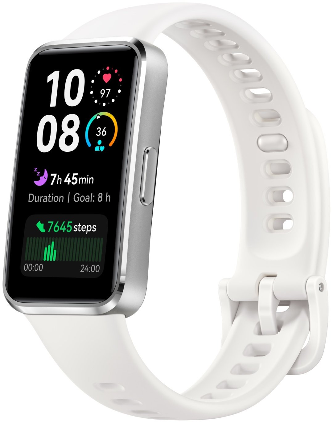 Фитнес-браслет Huawei Band 10 белый купить,NaN