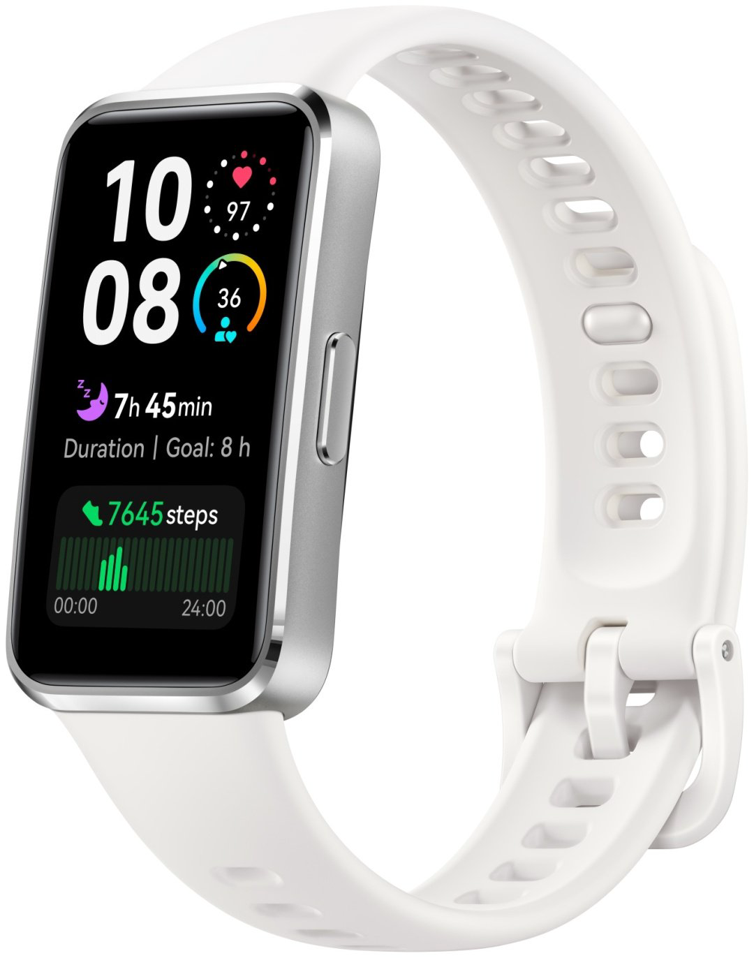 Фитнес-браслет Huawei Band 10 белый купить,NaN