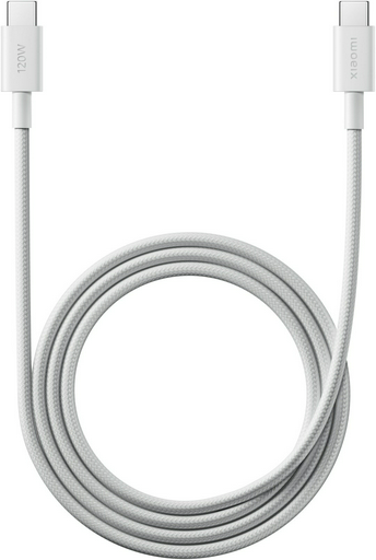 Кабель Xiaomi USB Type-A (F), 1 м, USB-C to USB-C Cable (1m) белый