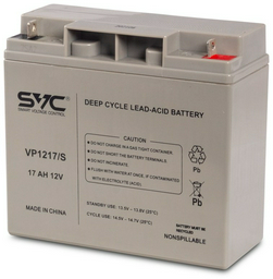 Аккумулятор SVC VP1217/S 12В 17 Ач