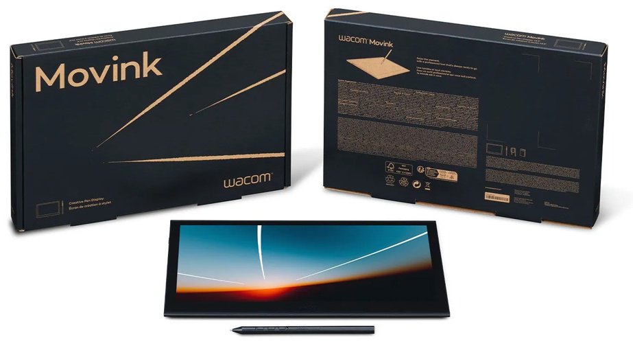 Графический планшет Wacom Movink 13 белый