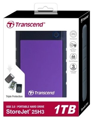 Внешний накопитель Transcend TS1TSJ25H3P 1000 Гб