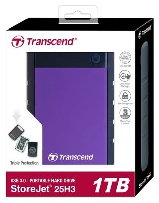 Внешний накопитель Transcend TS1TSJ25H3P 1000 Гб - ForteMarket Внешний накопитель Transcend TS1TSJ25H3P 1000 Гб купить,61838