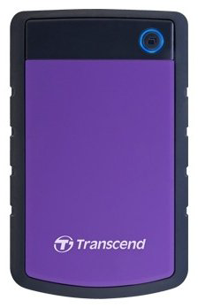 Внешний накопитель Transcend StoreJet 25H3 2000 ГБ фиолетовый
