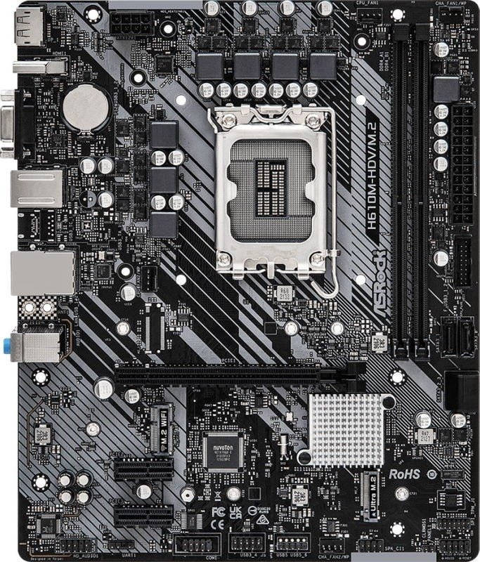 Материнская плата ASRock H610M-HDV/M.2 купить,NaN