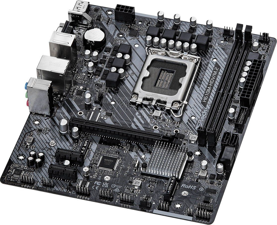 Материнская плата ASRock H610M-HDV/M.2 купить,NaN