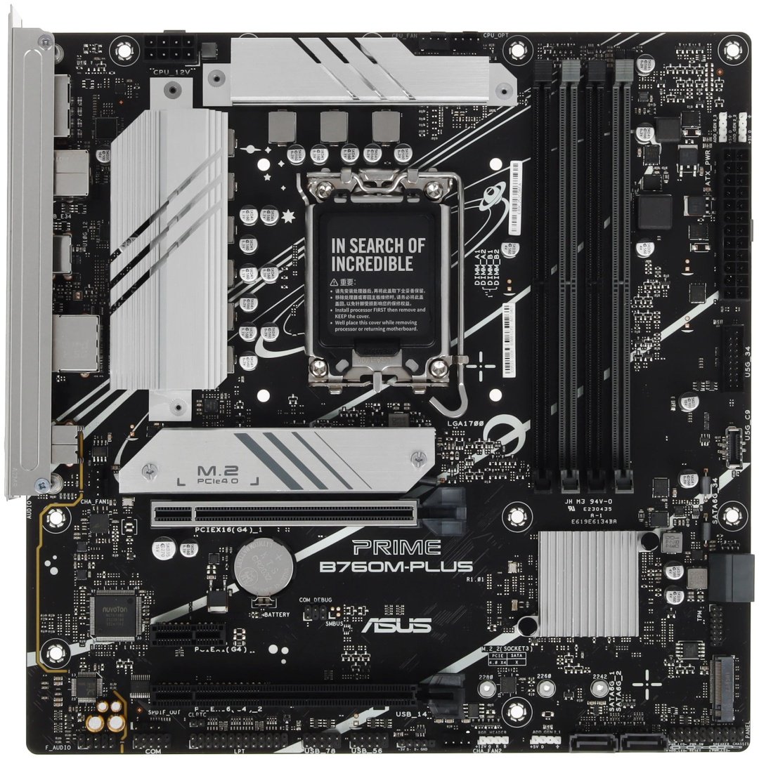 Материнская плата ASUS PRIME B760M-PLUS купить,NaN