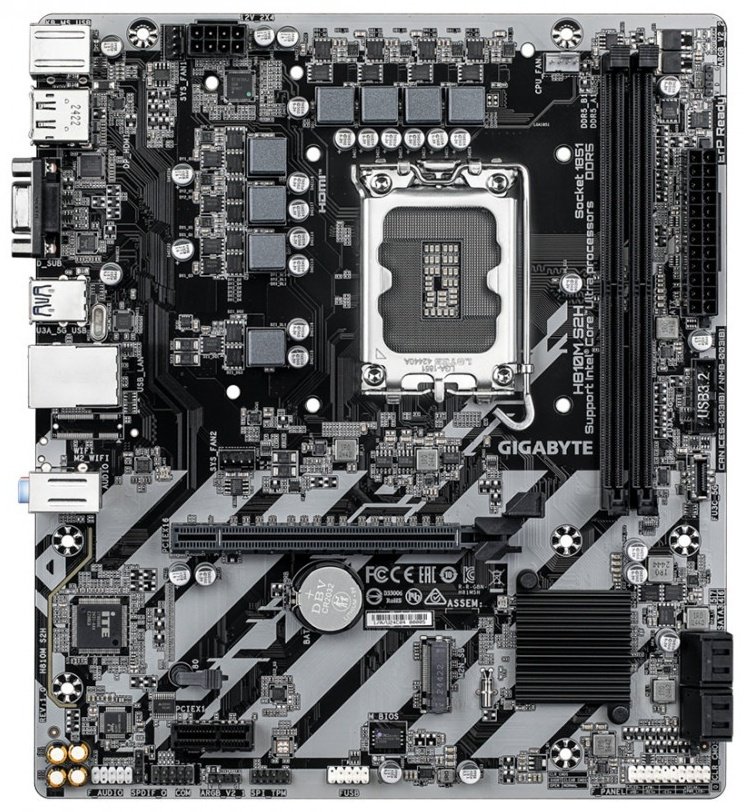 Материнская плата GIGABYTE H810M S2H