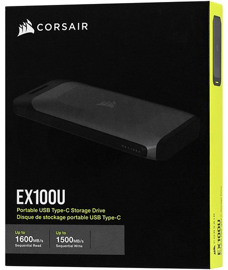 Внешний накопитель Corsair CSSD-EX100U1TB 1024 ГБ купить,NaN