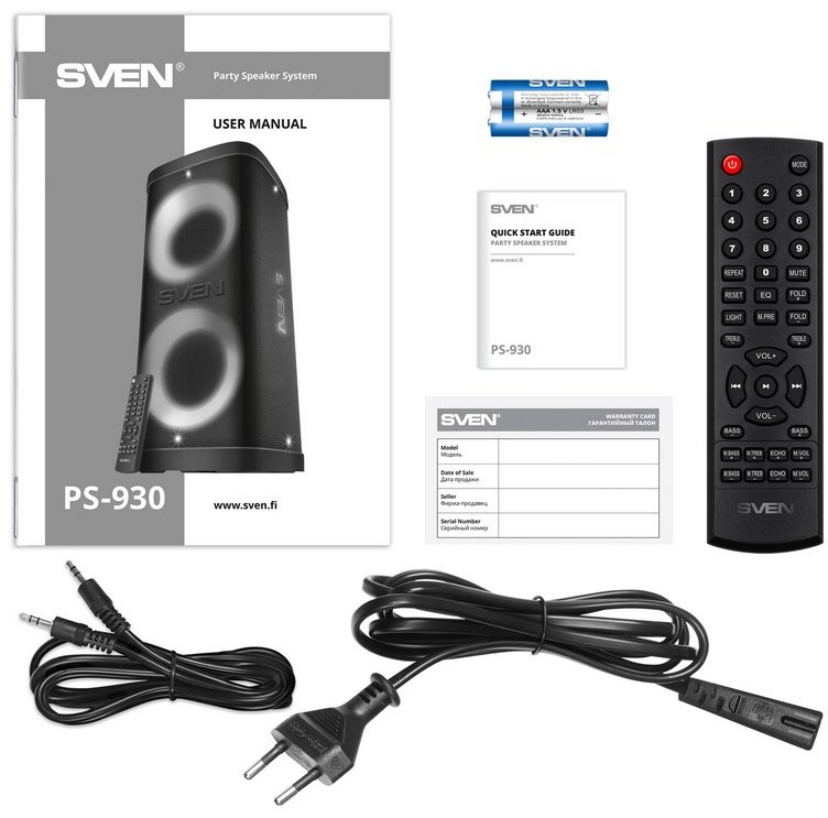 Акустическая система SVEN PS-930 купить,NaN