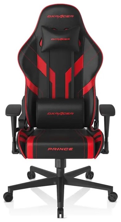 Компьютерное кресло DXRacer Prince GC-P88-NR-M1-01, черный, красный купить,NaN
