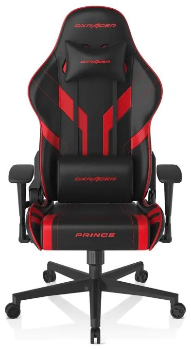 Компьютерное кресло DXRacer Prince GC-P88-NR-M1-01, черный, красный купить,NaN