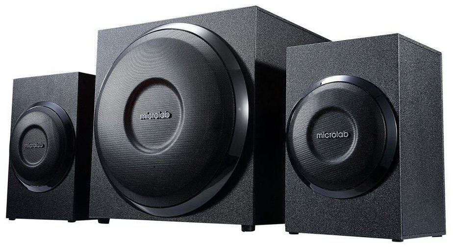 Компьютерные колонки Microlab M 110 черный