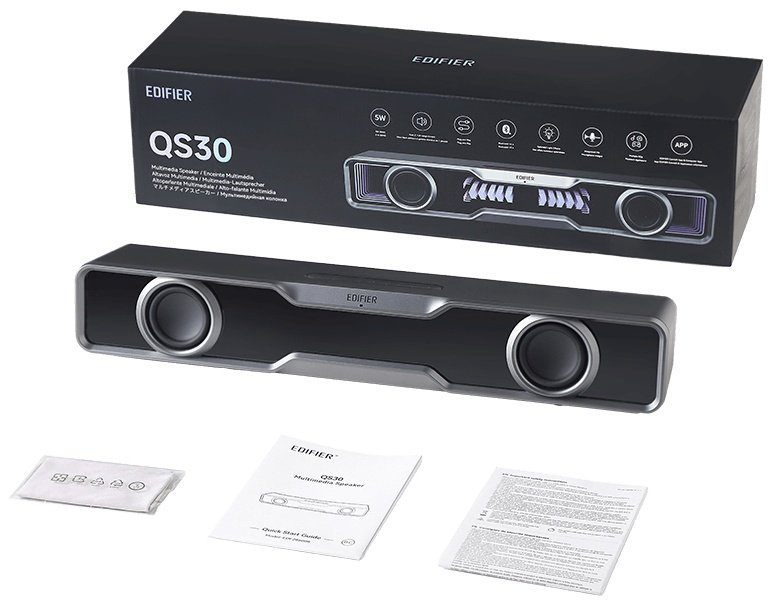Компьютерные колонки Edifier QS-30 черный купить,NaN
