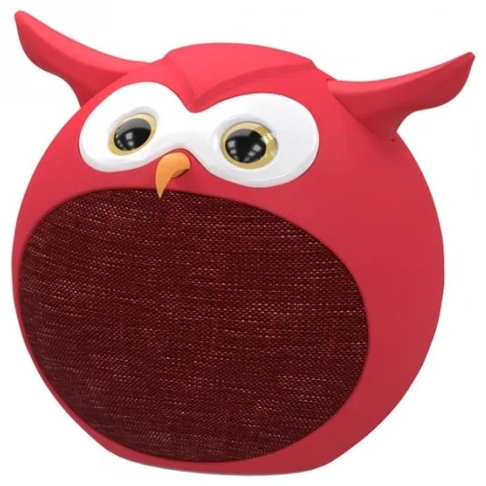 Портативная колонка Ritmix ST-110BT Owl красный купить,NaN