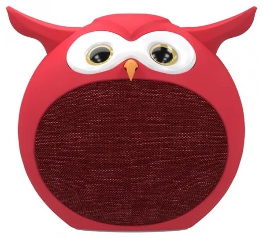 Портативная колонка Ritmix ST-110BT Owl красный купить,NaN