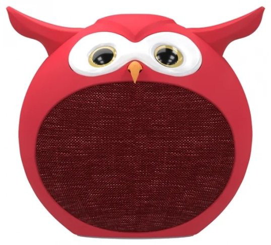 Портативная колонка Ritmix ST-110BT Owl красный купить,NaN