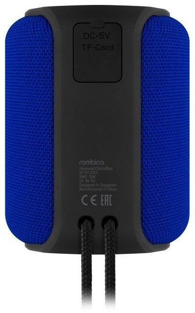 Портативная колонка Rombica MySound Clario BT-S123 синий купить,19990