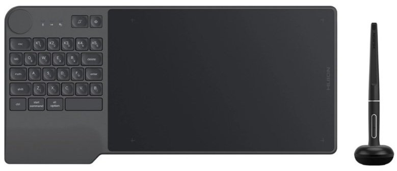 Графический планшет HUION INSPIROY KEYDIAL 2 KD200 серый - ForteMarket Графический планшет HUION INSPIROY KEYDIAL 2 KD200 серый купить,76900