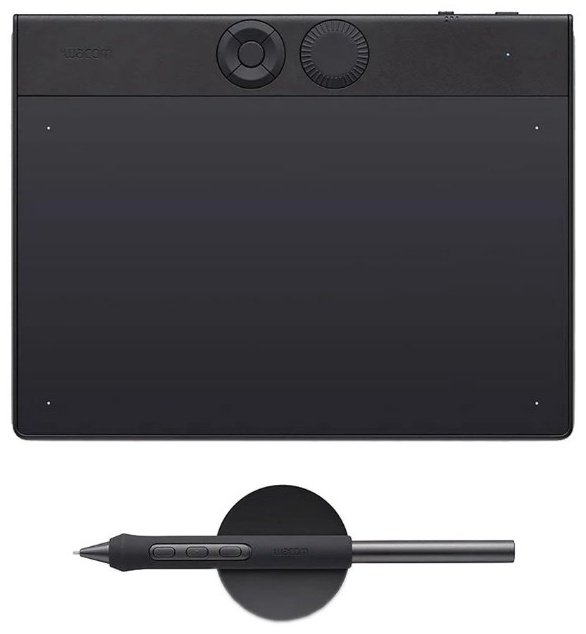 Графический планшет Wacom Intuos Pro Small черный купить,180790