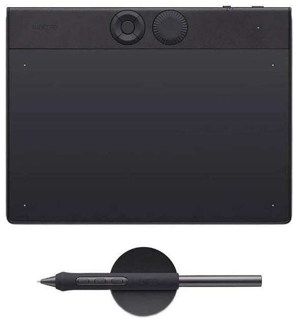 Графический планшет Wacom Intuos Pro Small черный купить,180790