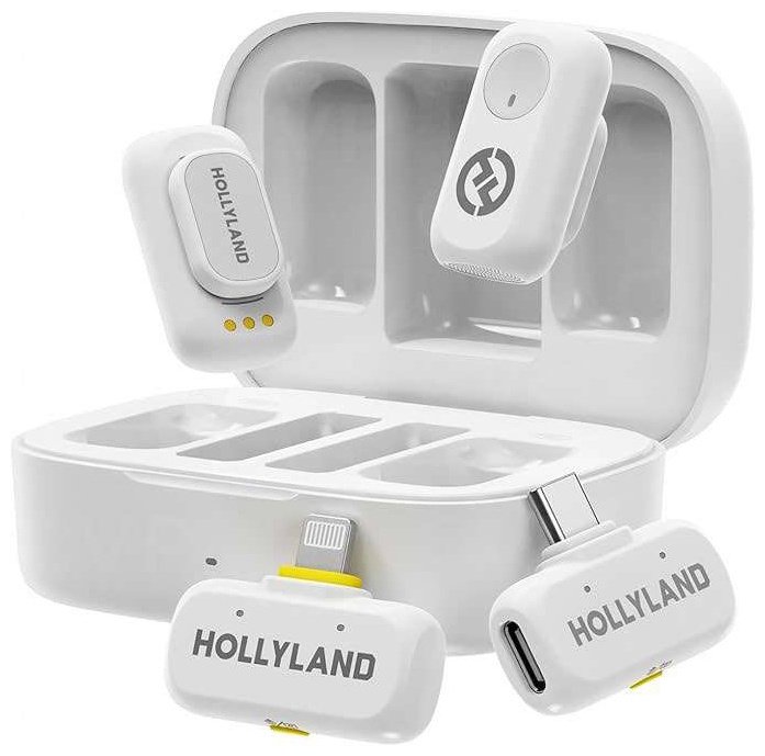 Микрофон Hollyland Lark A1 Combo белый купить,NaN