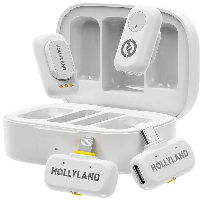 Микрофон Hollyland Lark A1 Combo белый купить,NaN