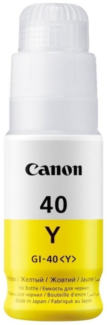 Чернила Canon GI-40 Y желтый