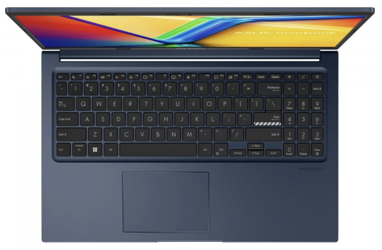 Ноутбук Asus Vivobook 15 X1504VA-BQ3735 90NB10J1-M043P0 15.6" Blue купить,NaN