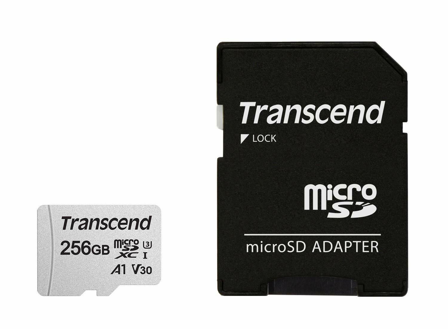 Карта памяти Transcend TS256GUSD300S-A 256Gb