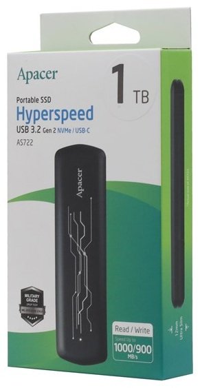 Apacer AS722 AP1TBAS722B-1 1Tb купить,NaN