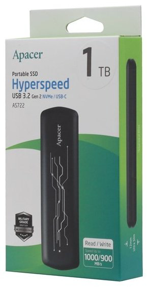Apacer AS722 AP1TBAS722B-1 1Tb купить,NaN