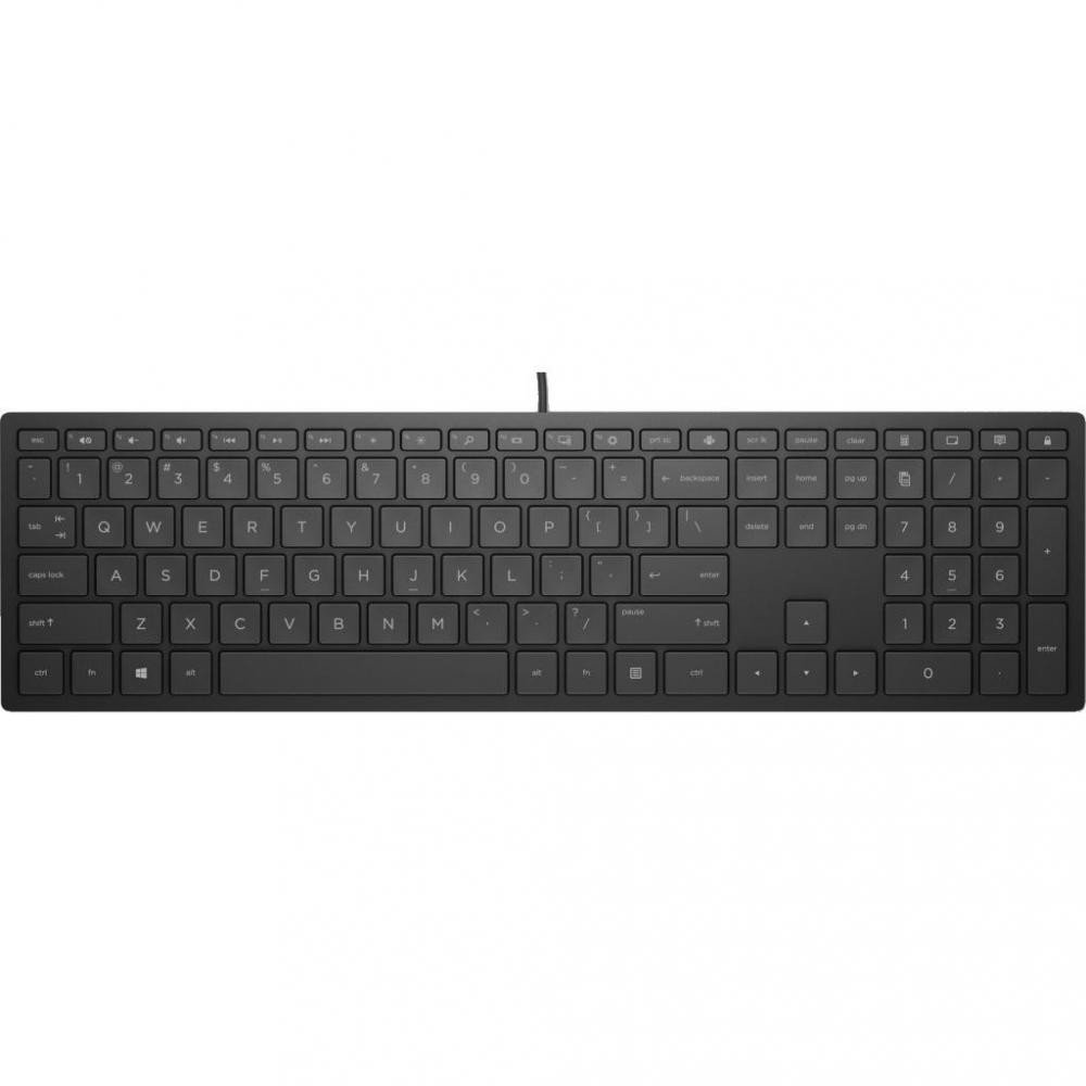 Клавиатура HP Pavilion Wired 300 черная