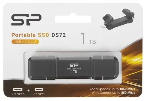 Внешний накопитель Silicon Power DS72 SP001TBUC3S72V1K 1000 Гб купить,NaN
