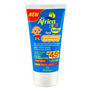  Крем детский Флоресан Африка Кидс  50 мл  SPF45+  Ф411