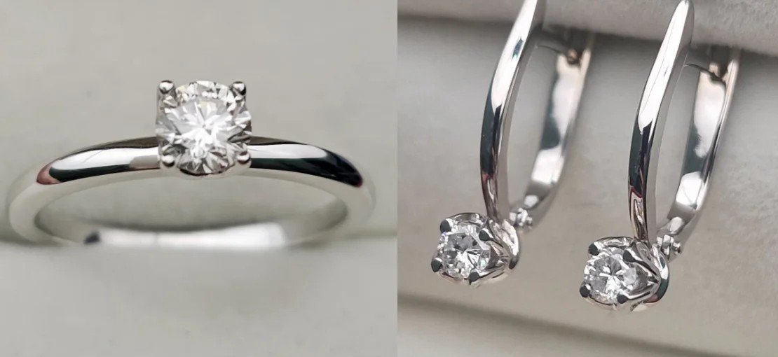 Комплект Deimantas 107464569 16,5р 0,32ct 0,35ct. купить,NaN