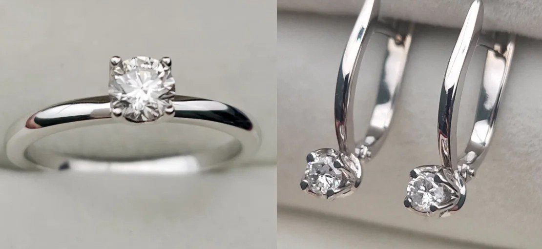 Комплект Deimantas 107464569 16,5р 0,32ct 0,35ct. купить,NaN
