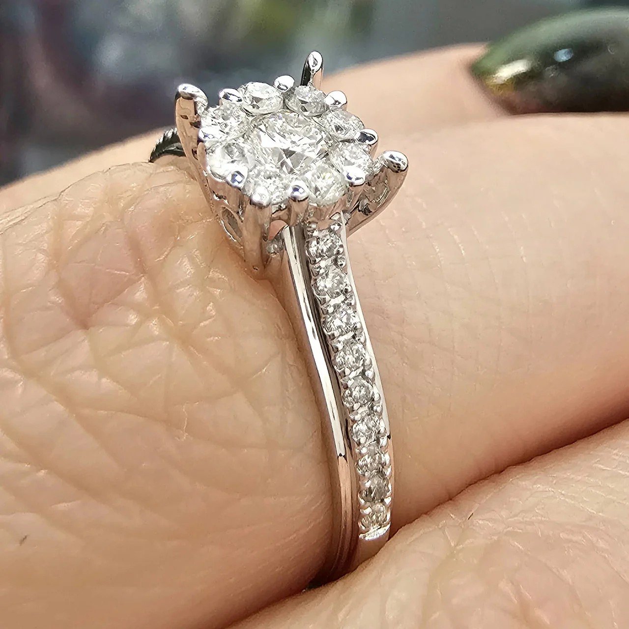 Кольцо Deimantas 106864350 16р 1,89гр 0,3ct. купить,NaN