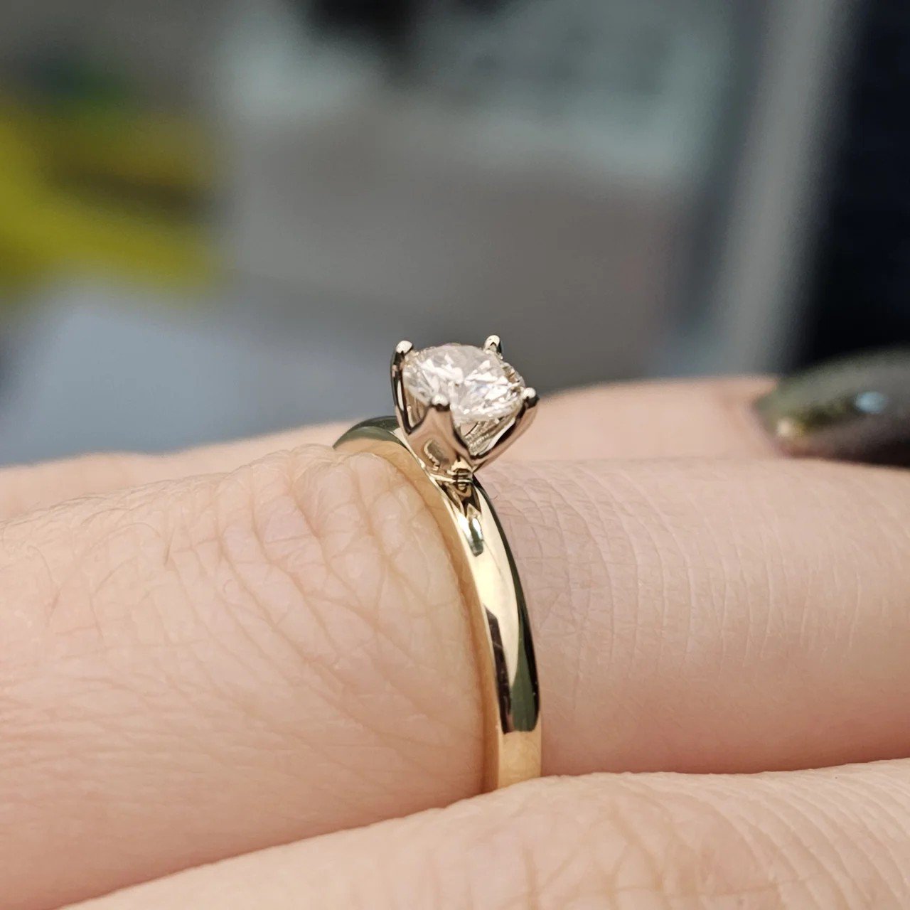 Кольцо Deimantas 106864529 16,5р 2,23гр 0,33ct. купить,NaN